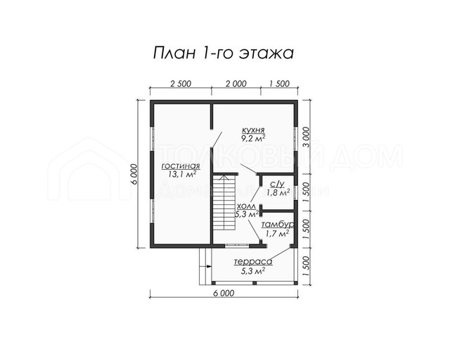 Каркасный дом «КС-32»