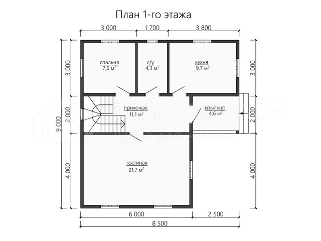 Каркасный дом «КС-42»